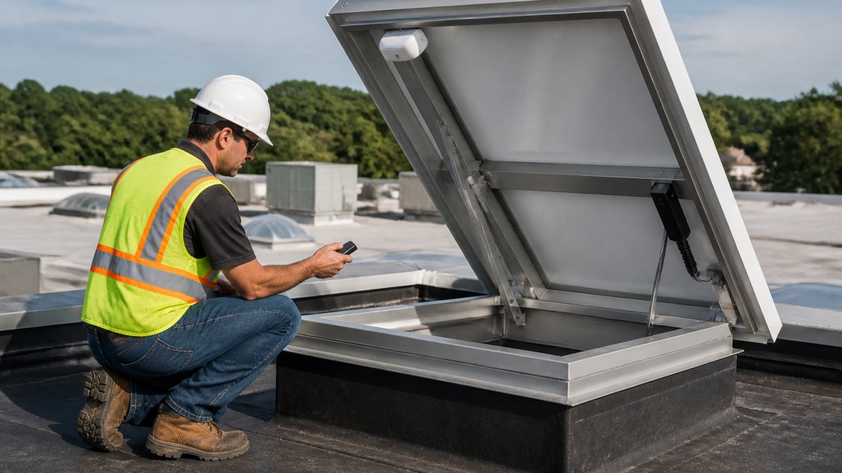 Are Motorized Roof Hatches Worth the Investment