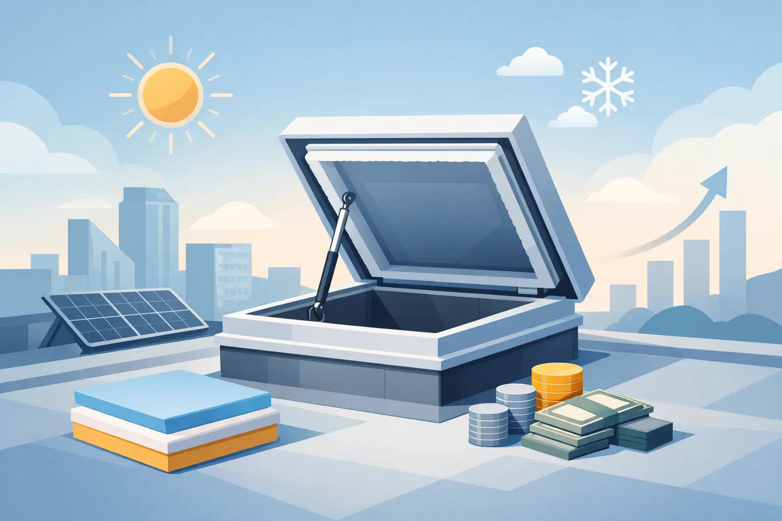 Insulated Roof Hatch Benefits That Pay Off