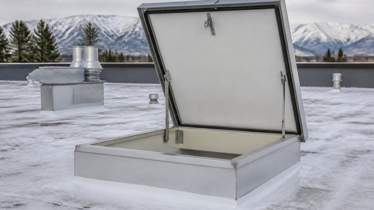 Insulated Roof Hatches for Cold Climates: Do You Need One?
