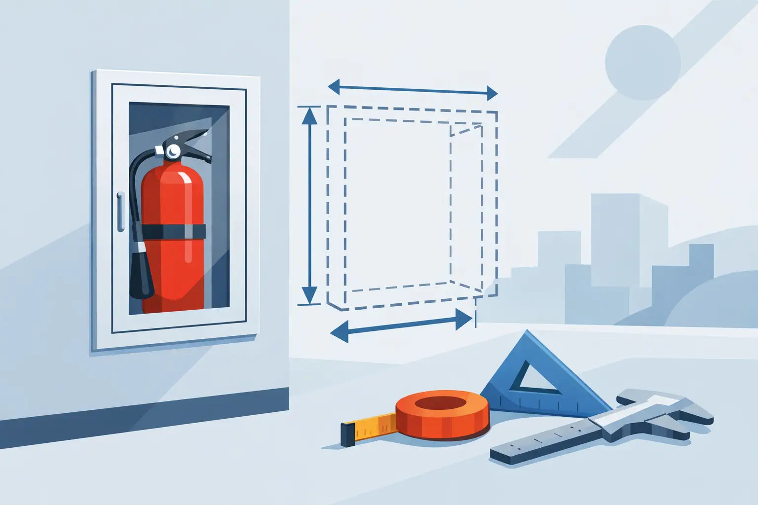 Recessed Fire Extinguisher Cabinet Dimensions