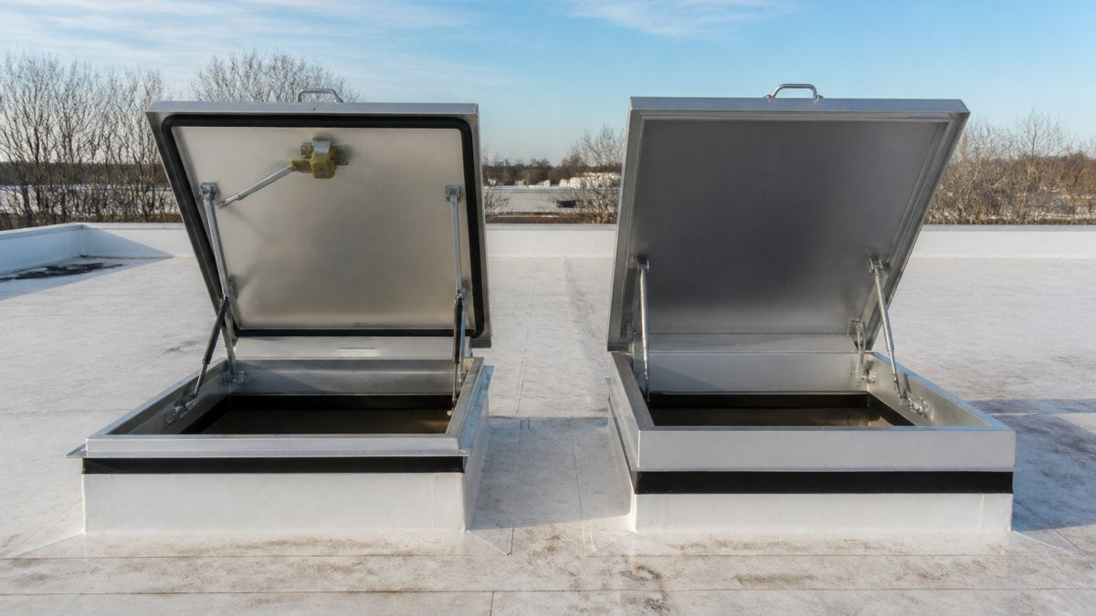 Spring-Assisted vs Manual Roof Hatches: A Comparison