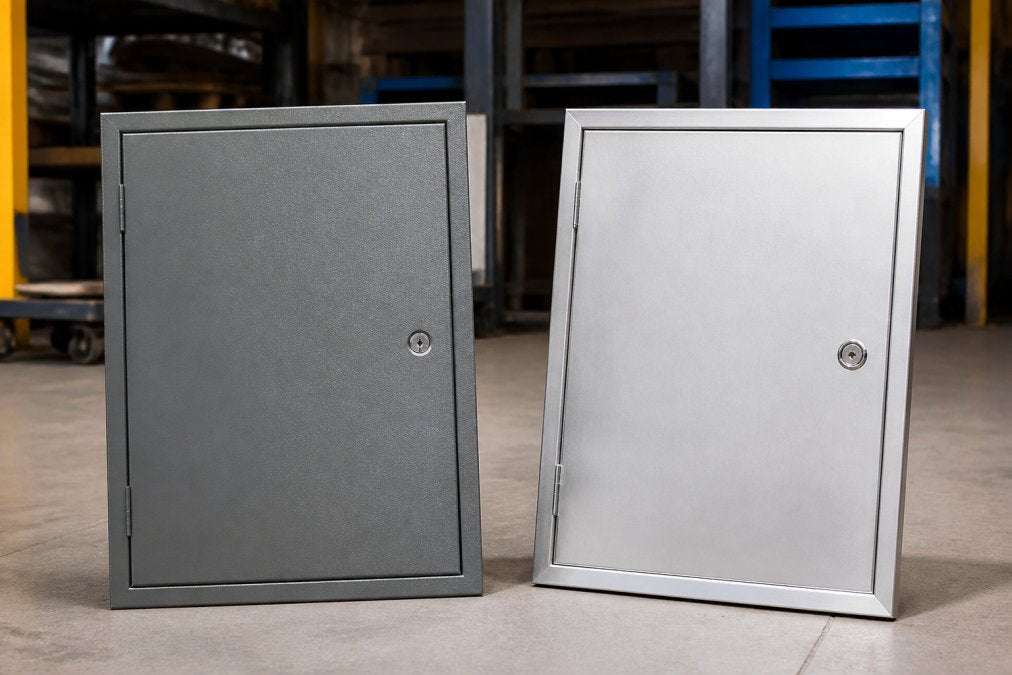 Steel vs Aluminum Access Doors: Which to Choose in 2026