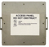 Access Door – Grease Duct Access Door