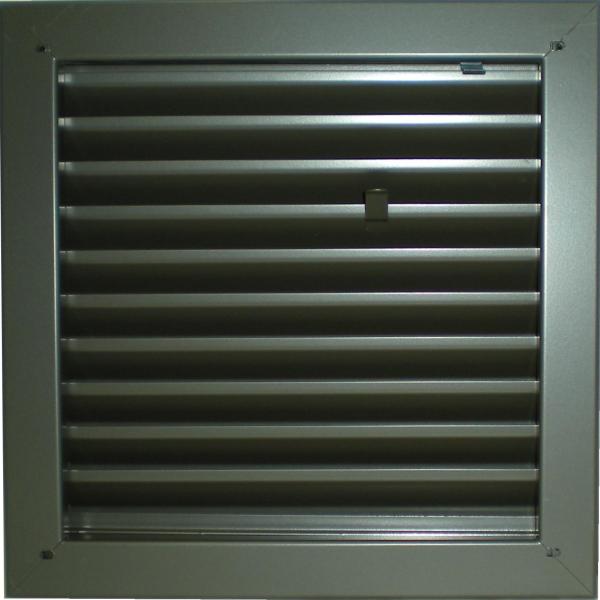 Air Louvers 1900A – FIRE-RATED, ADJUSTABLE Z-BLADE LOUVER