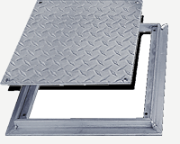 Floor Door – Acudor FD-8060 Aluminum Floor Door – Removable Cover