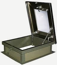 Roof Hatch With Domed Skylight