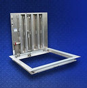 Halliday Products S1S Aluminum Angle Frame Floor Door/Hatch – Single Leaf